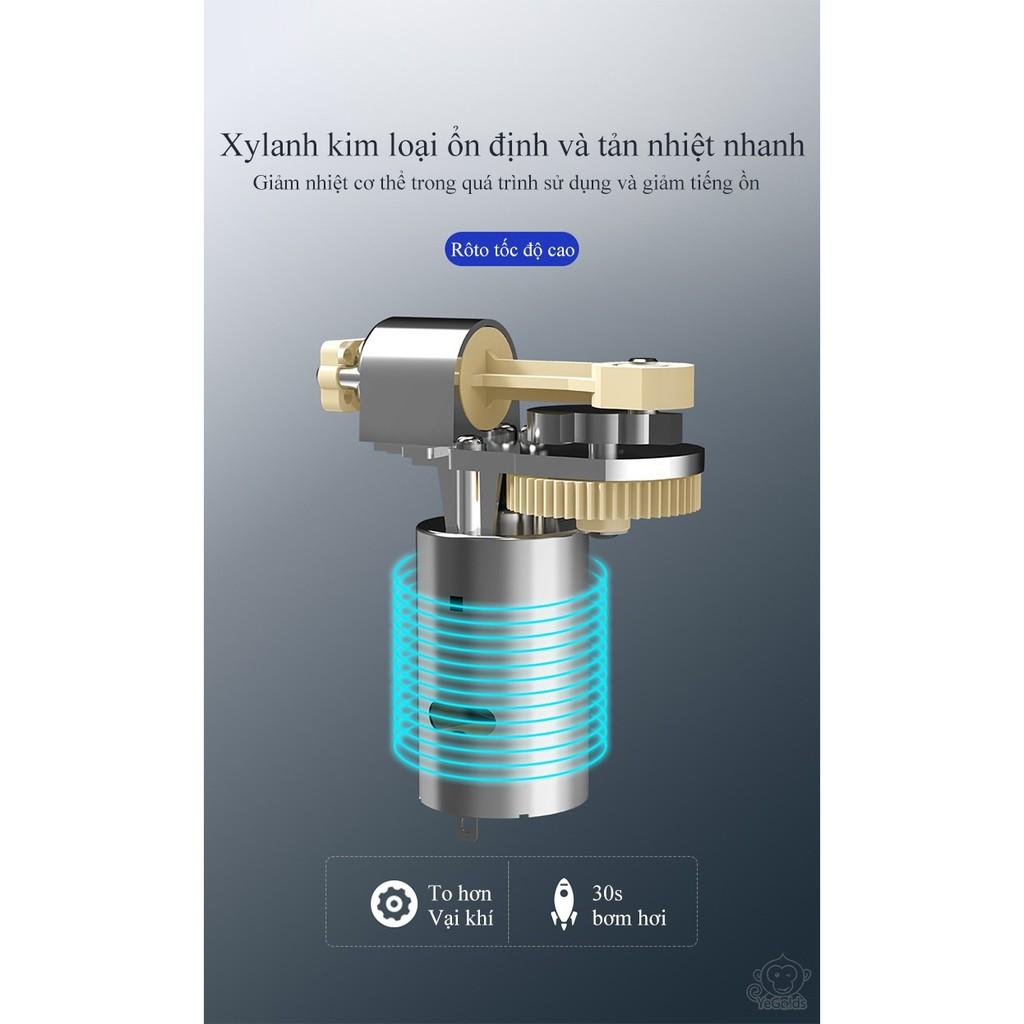 Máy bơm lốp nhanh 30s LCD xilanh kim loại