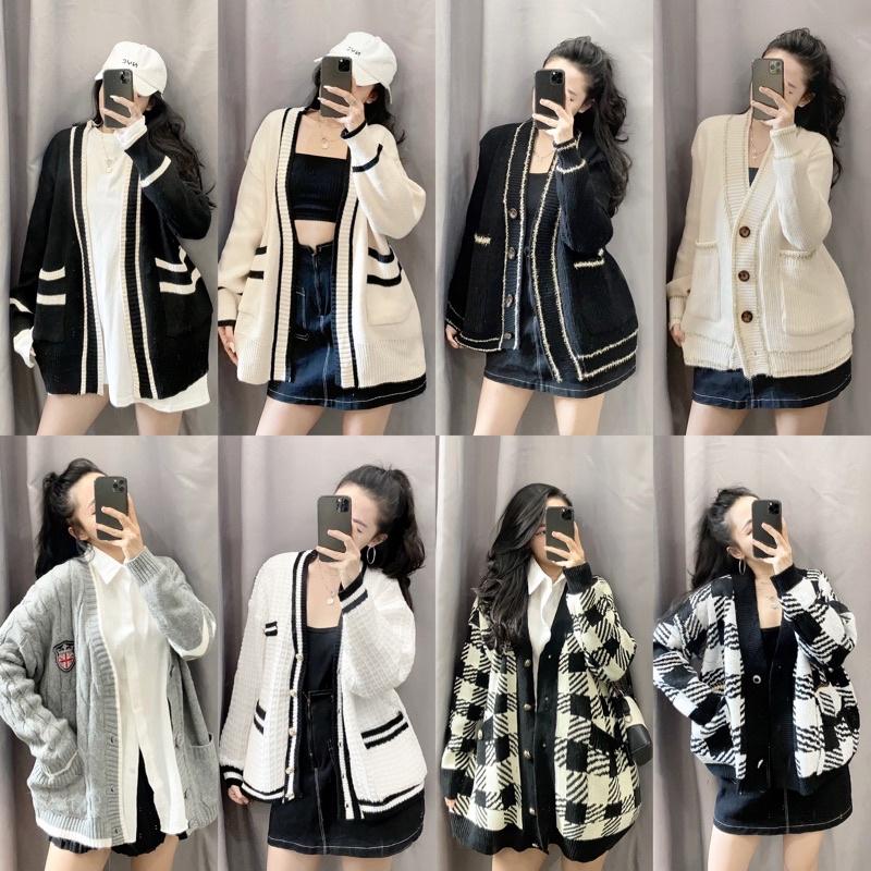 Áo khoác len cardigan nữ