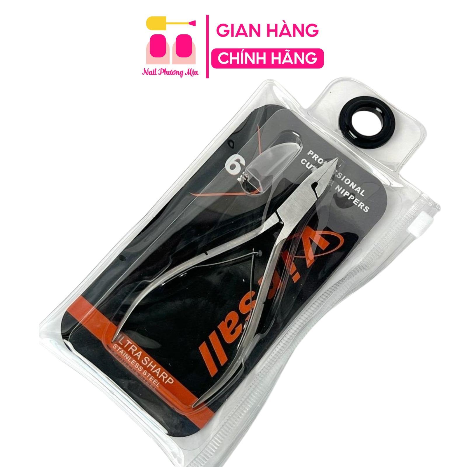 Kìm Lấy Khoé 2 Trong 1 Vinsall, Kềm Lấy Khoé Mũi Dài 1,5cm Inox Không Gỉ, Sắc Bén, Tiện Lợi Làm Nail cắt nhặt da Chuyên Nghiệp An Toàn