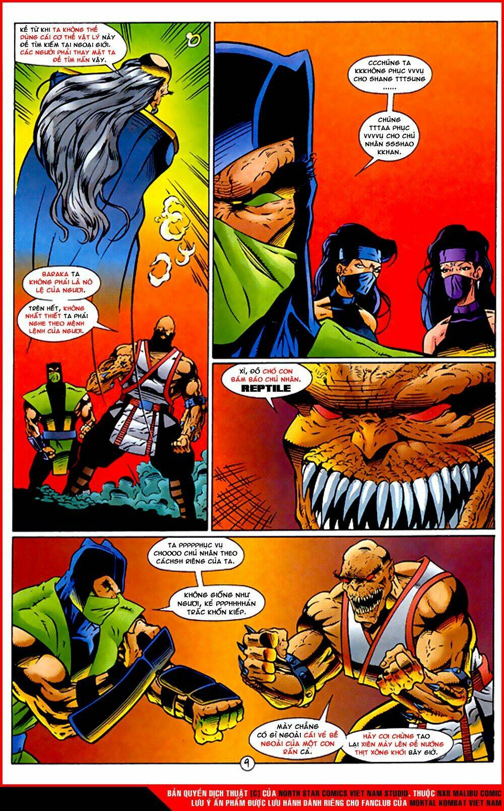 mortal kombat malibu comic chapter 1 9