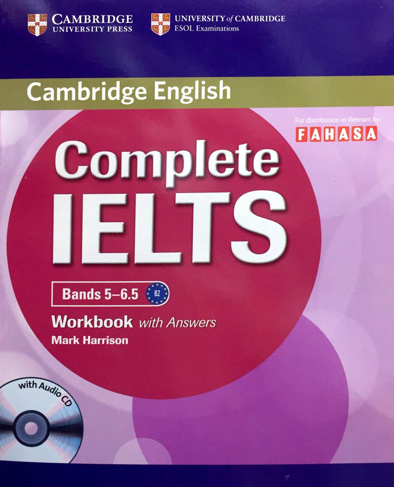 Combo Complete IELTS B2: Student's Book + Workbook (with answer &amp; Audio CD)
