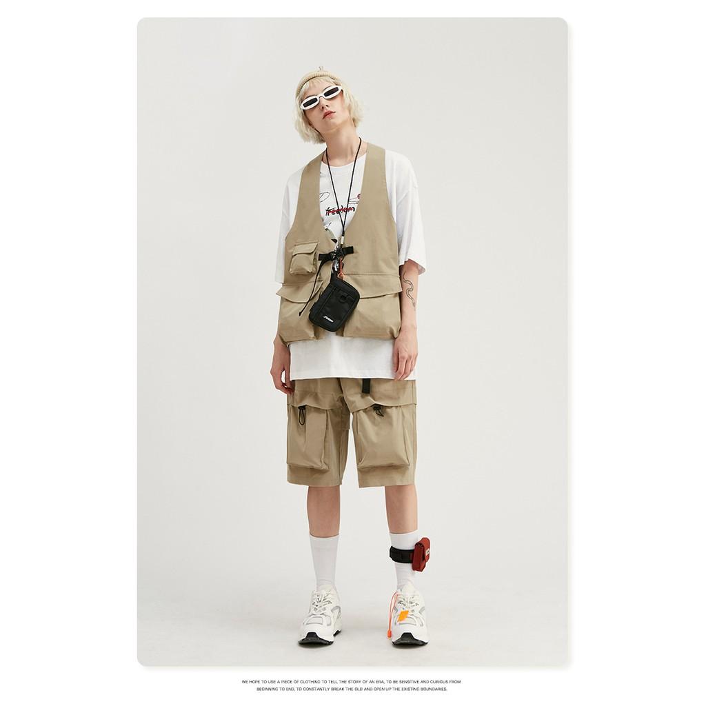 Set gile unisex inflation thời trang cao cấp hè cực cá tính