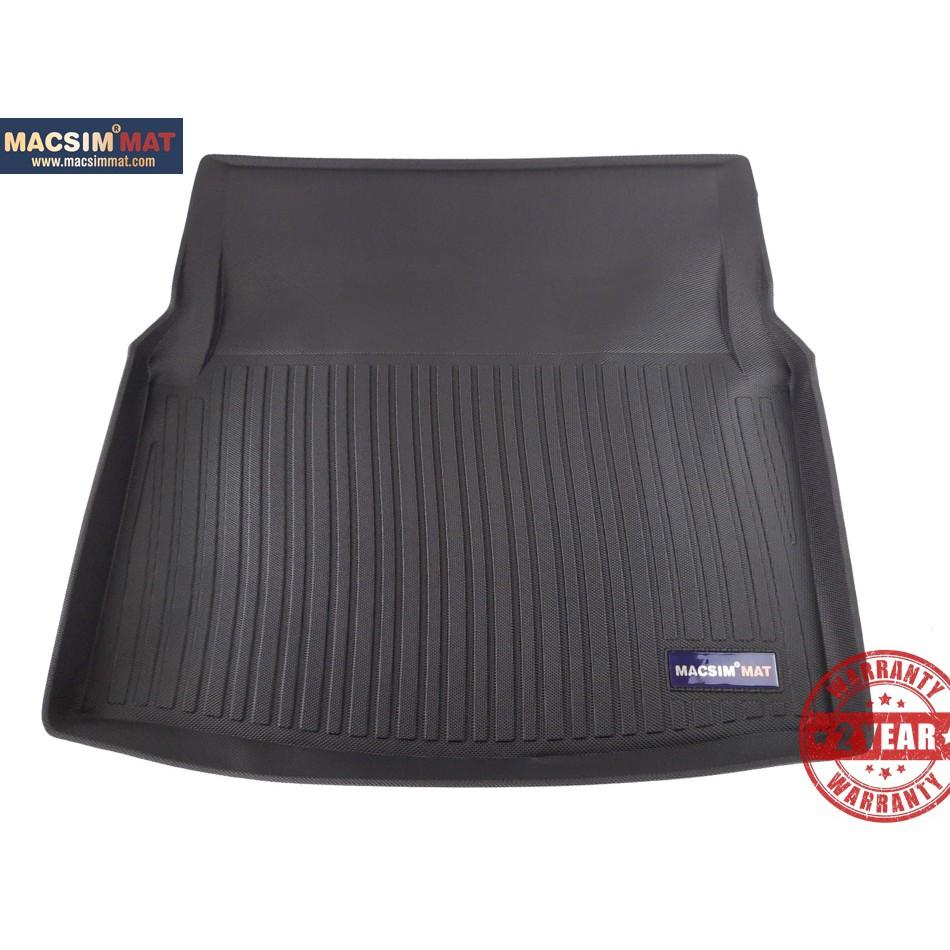 Thảm lót cốp New Mercedes C class W205 2017-đến nay nhãn hiệu Macsim chất liệu TPV cao cấp màu đen