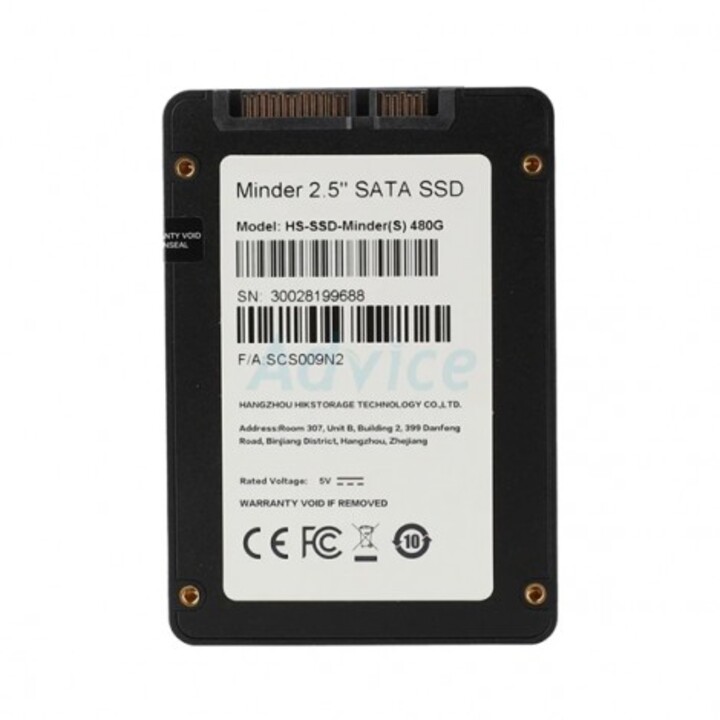 Ổ Cứng SSD Gắn Trong Minder Sata 2.5&quot; HIKVISION HS-SSD Minder(S) Hàng Chính Hãng