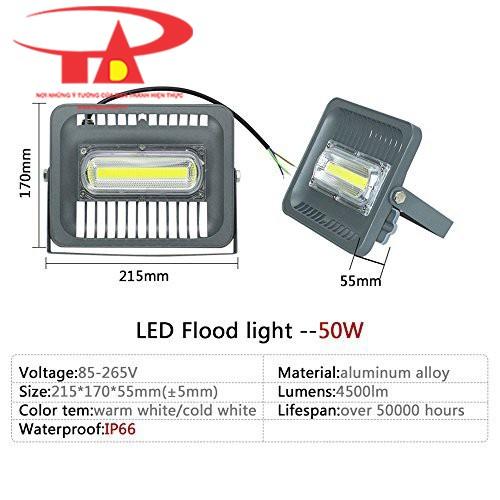 Đèn pha led 50w