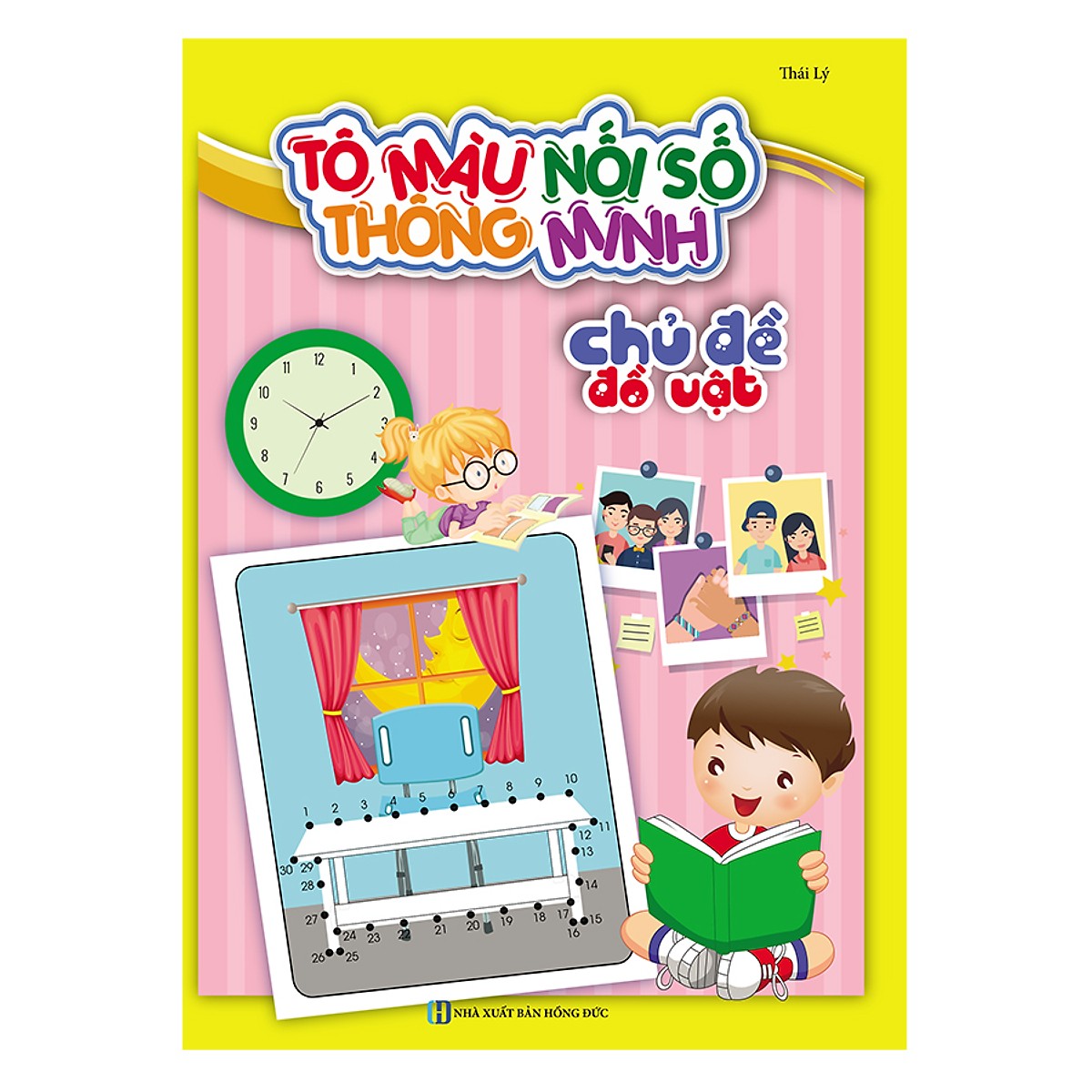 Tô Màu Nối Số Thông Minh Cho Bé 3-6 Tuổi