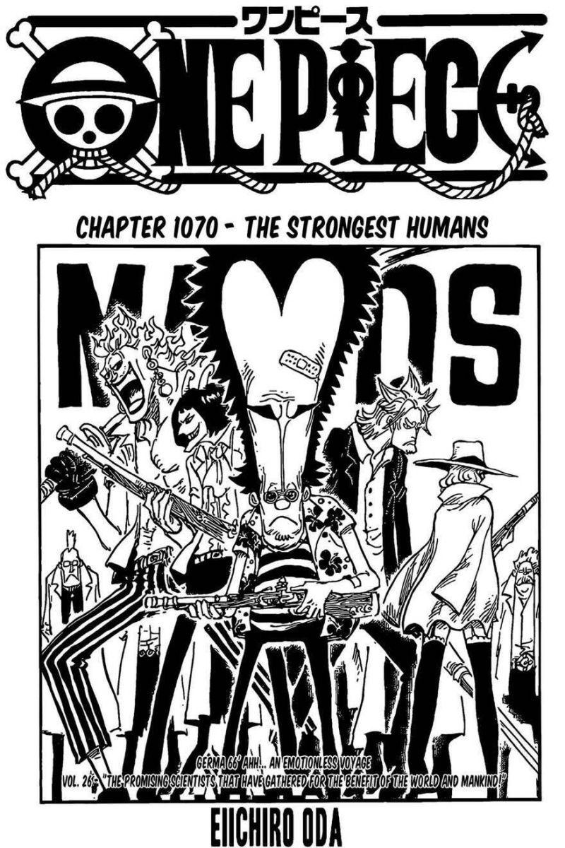 đảo hải tặc - one piece chapter 1070 1