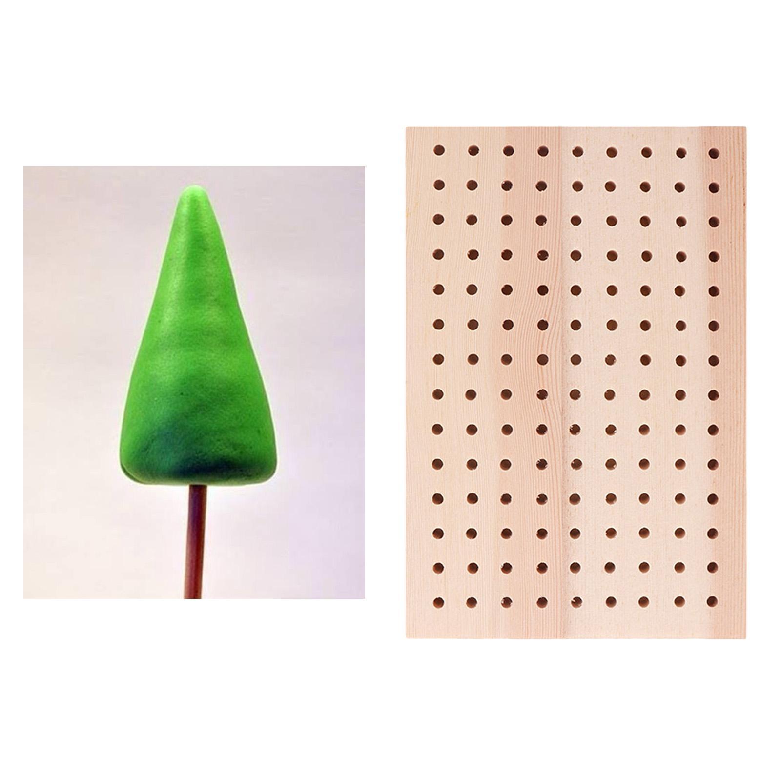 Wooden Plug Board Pottery Sculpture Tools Stand Holder DIY Clay