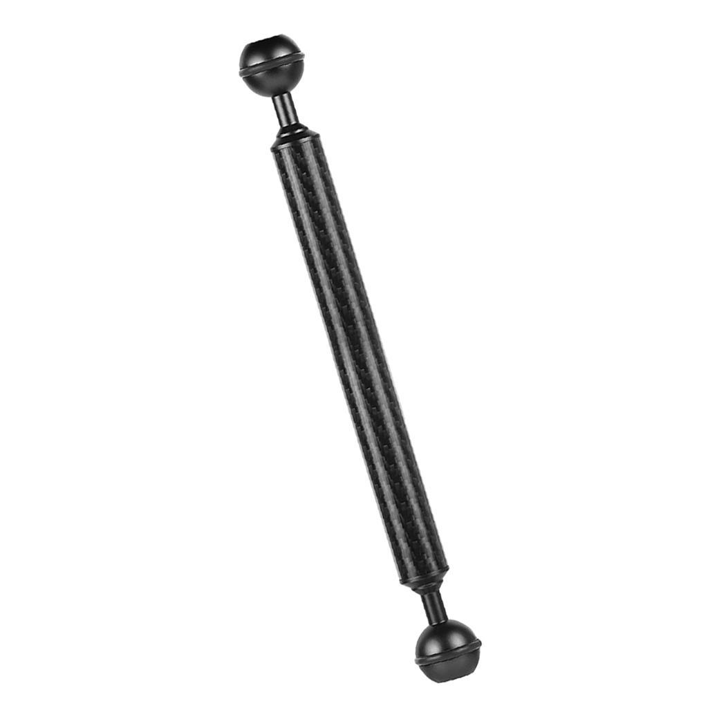 9" Diving Light Butterfly Arm Clamp Mount Ball Adapter for Black