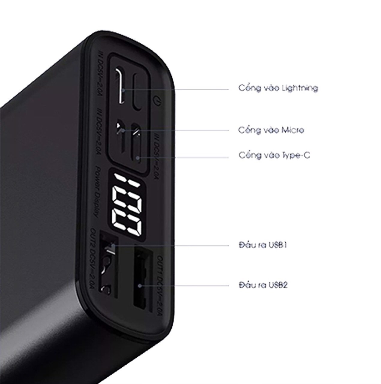 Pin sạc dự phòng 10.000mAh Remax RPP-135 Hàng Chính Hãng