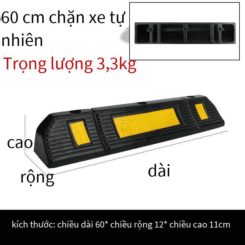 Đảm bảo chất lượng không gian để xe cao su không gian đậu xe cọc đất dày chống va chạm tam giác giữ chỗ khung cọc khung cột xe riêng chiếm nhà để xe