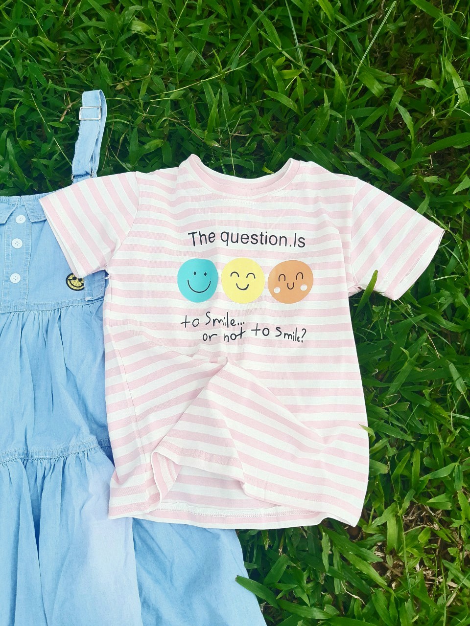 Set yếm váy bò giấy rời bé gái 6-12 tuổi chất liệu bò giấy mềm mại nhẹ