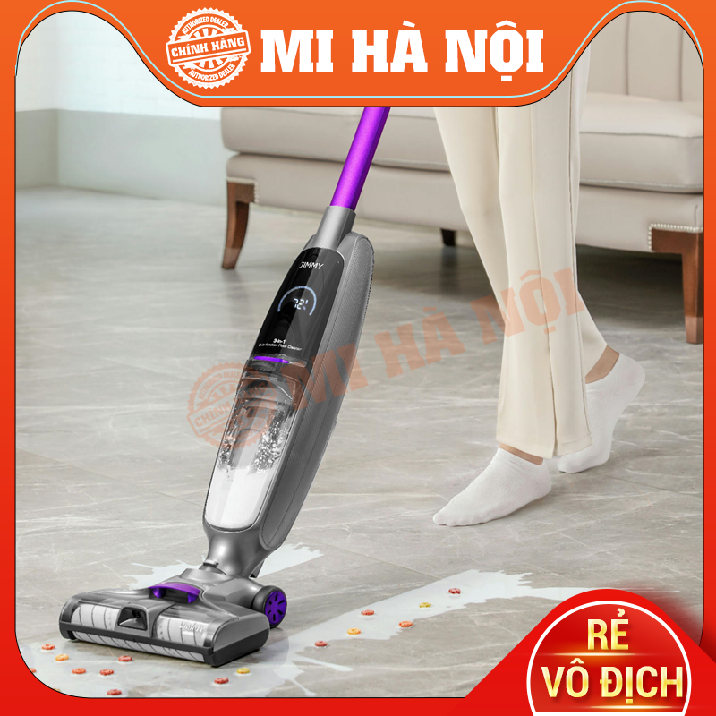 Máy Hút Bụi, Lau Nhà Khô Ướt Không Dây Xiaomi JIMMY HW8 Pro - Hàng chính hãng