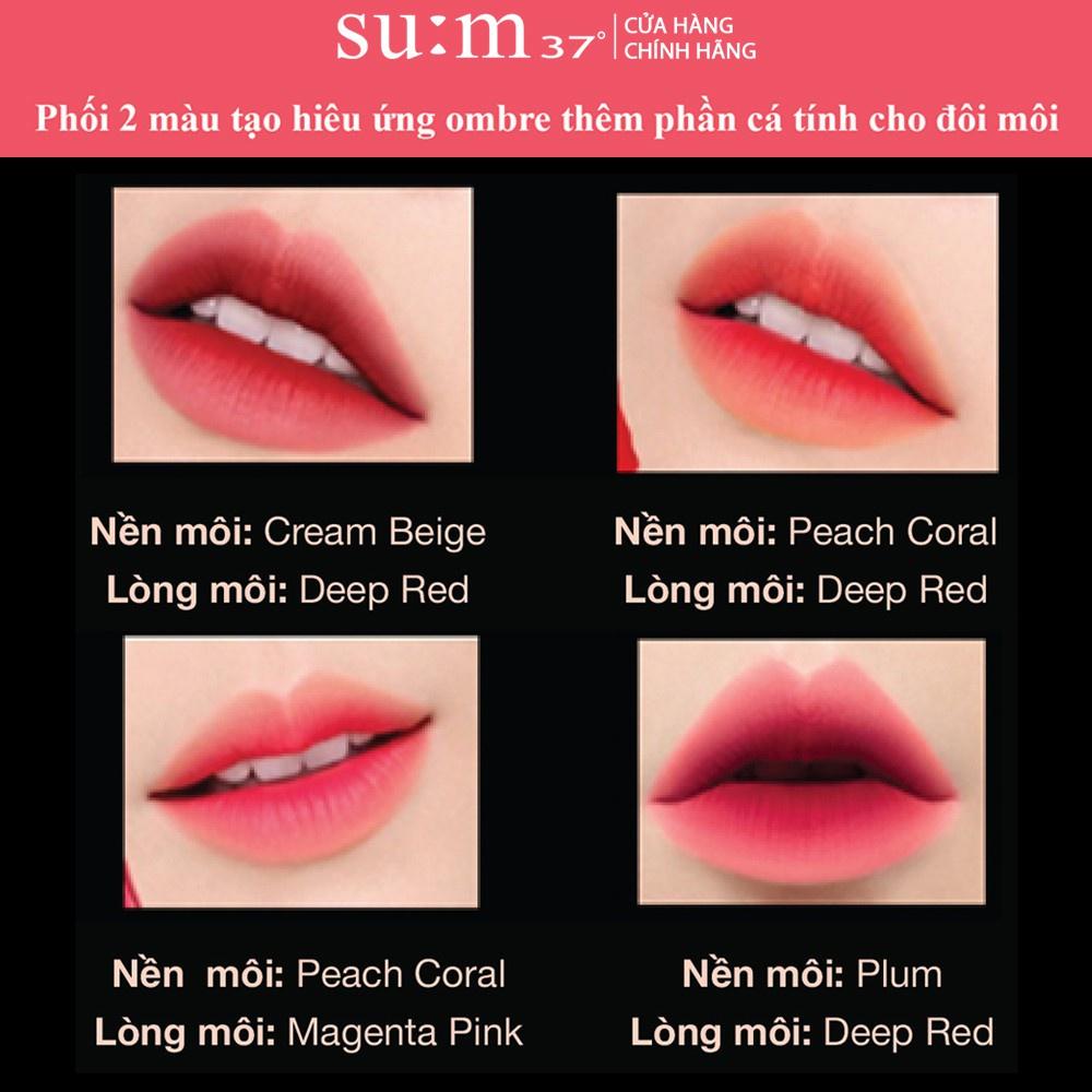 Son nhung lì dưỡng ẩm hoàng kim Su:m37 Losec Summa Velvet Lipstick 3.6g