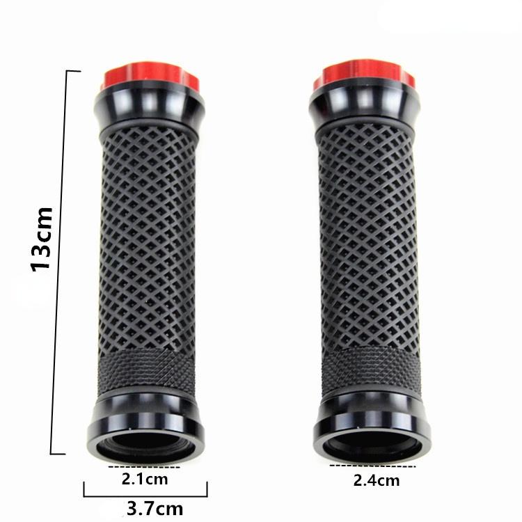 1 Cặp Vỏ Bọc Tay Lái Xe Đạp / Xe Máy 22mm Bằng Cao Su Chống Trượt