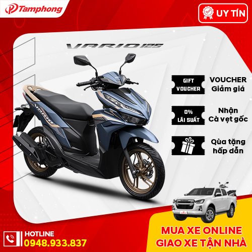 Xe máy Honda Vario 125 - Phiên Bản Thể Thao