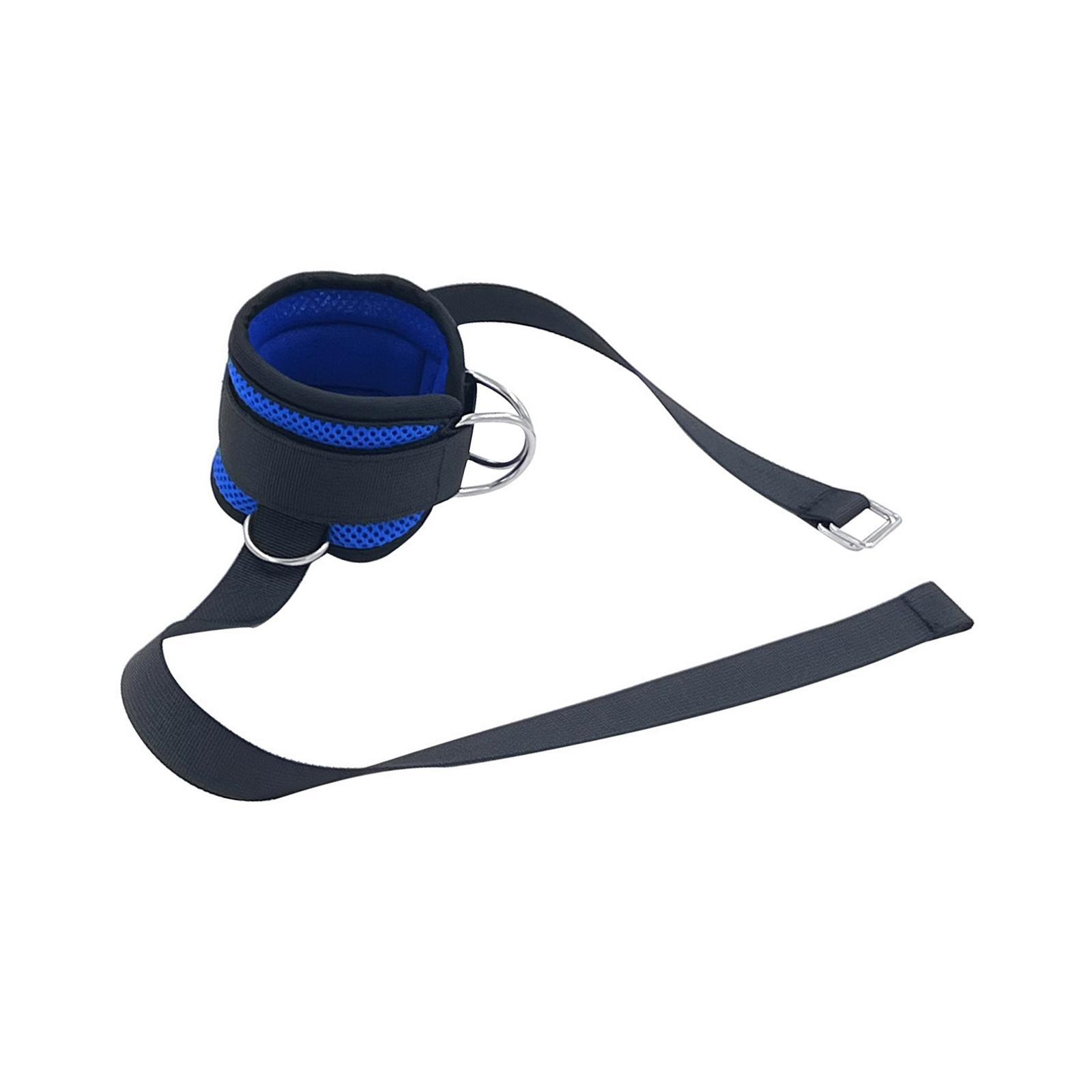 Ankle Strap, Dumbbell Foot Strap Devices, Adjustable Training Workout, Comfort Padded, Gym Ankle Strap, Ankle Weight Strap for Exerciser, Home Gym