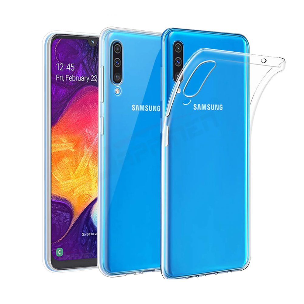 Ốp lưng dẻo dành cho Samsung Galaxy A50 / A50s / A30s hiệu Ultra Thin mỏng 0.6mm chống trầy - Hàng chính hãng