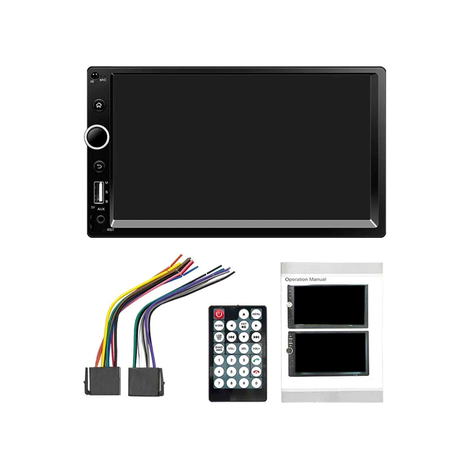 7inch Screen Car  Player Handsfree  FM Radio Remote Control
