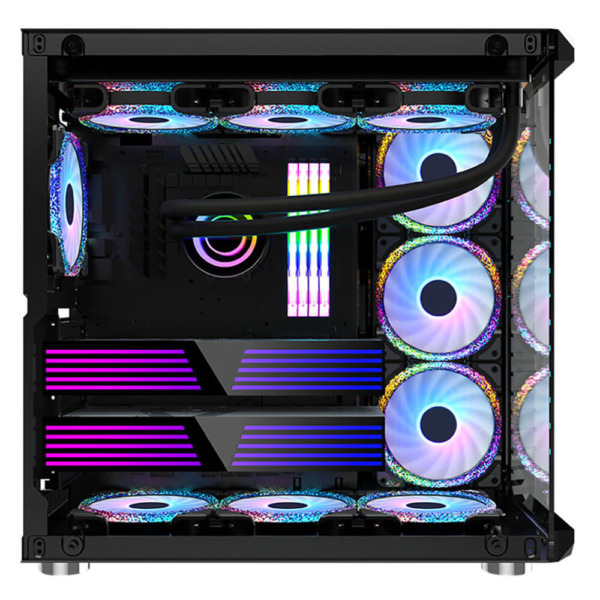 MIK LV07 – Black – Mid Tower Case_ HÀNG CHÍNH HÃNG