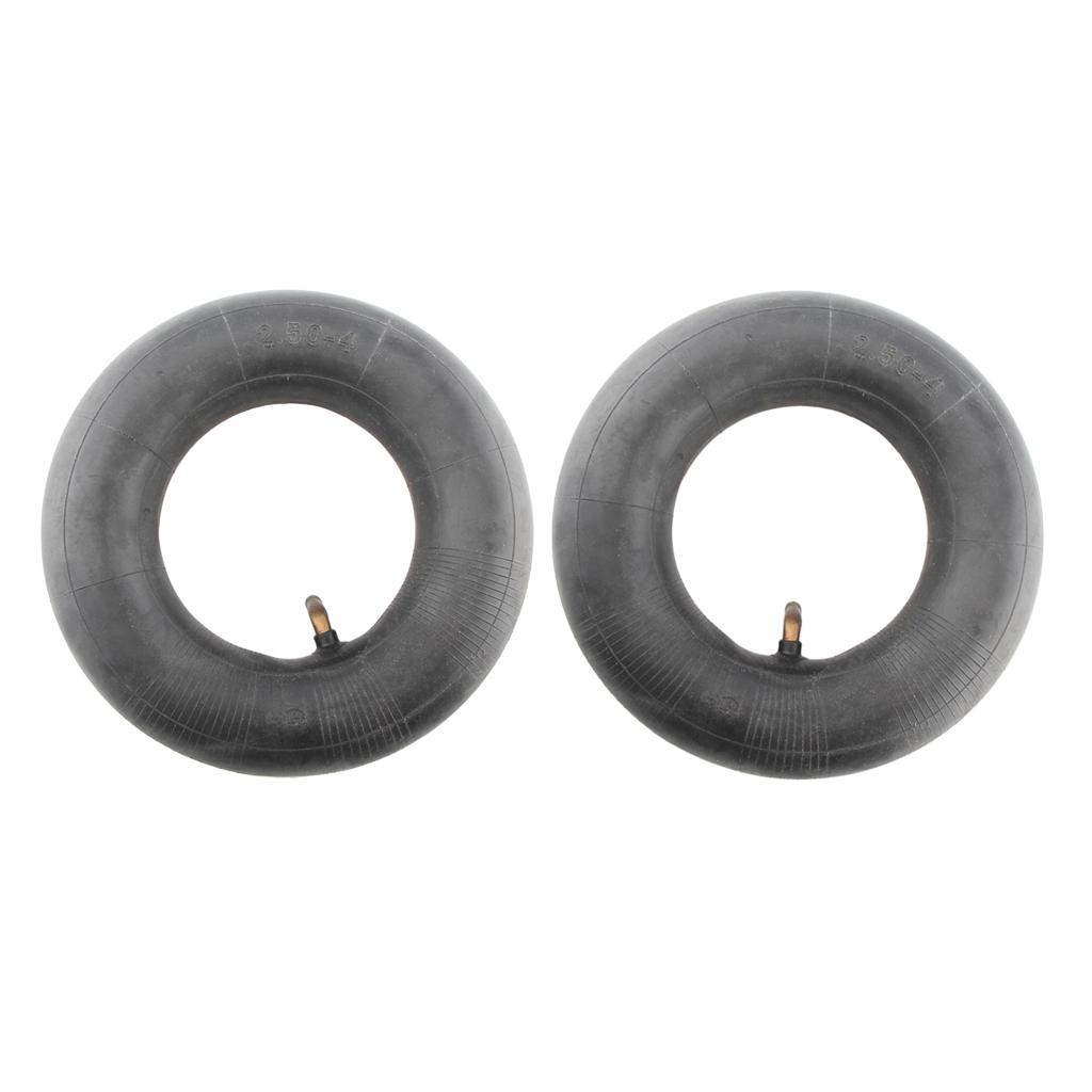 2 Pieces 2.50 X 4 INNER TUBE FOR FRONT/REAR TIRE STEM FOR 2.50-4 TUBE