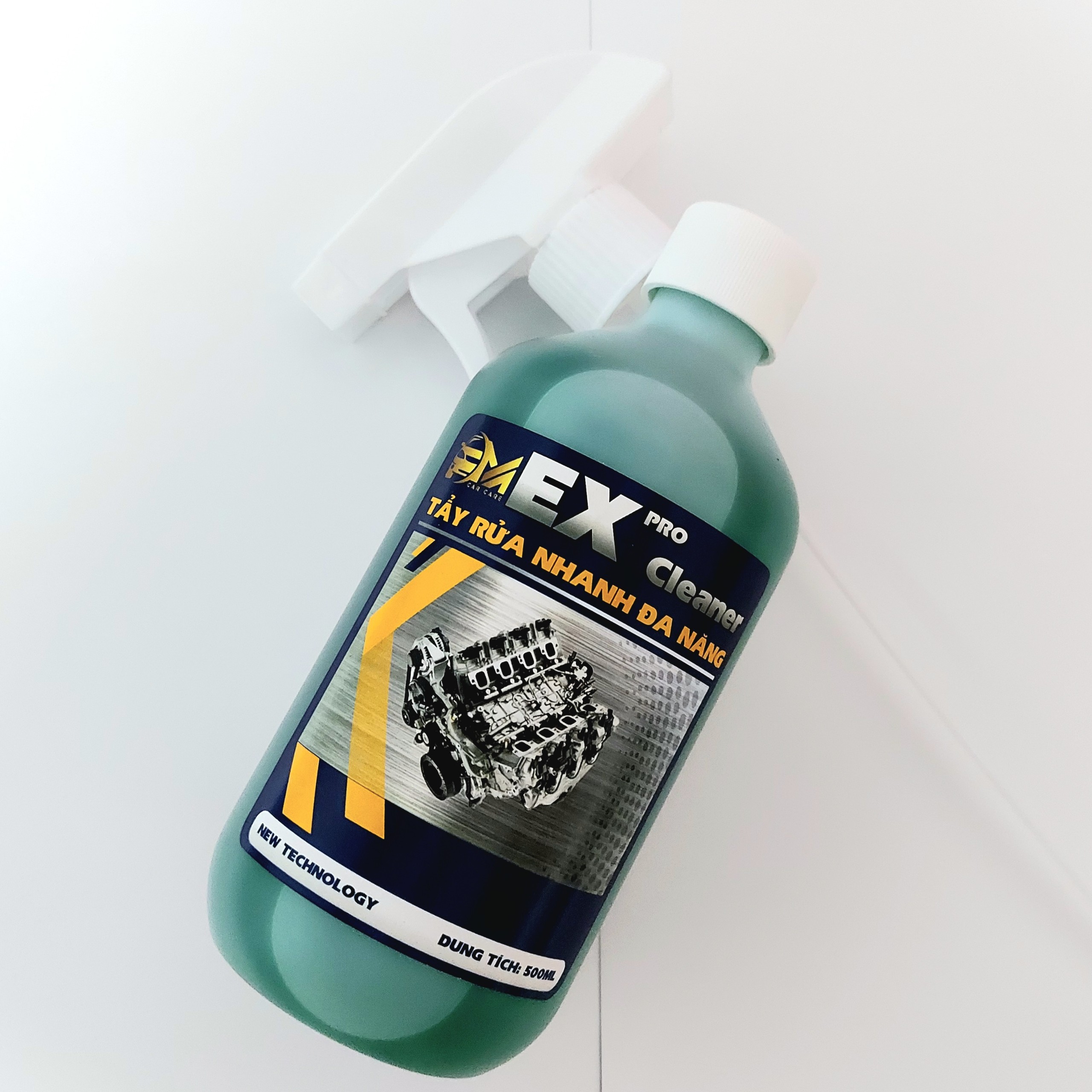 DUNG DỊCH TẨY RỬA MẠNH TẶNG VÒI XỊT EX- pro Cleaner 500ml tẩy đầu bò lốc máy tẩy dầu mỡ sàn nhà máy