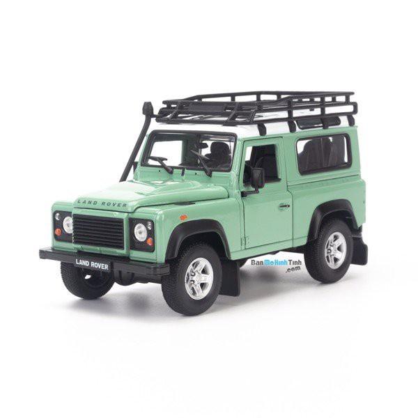 Mô hình xe Land Rover Defender Offroad Edittion 1:24 Green