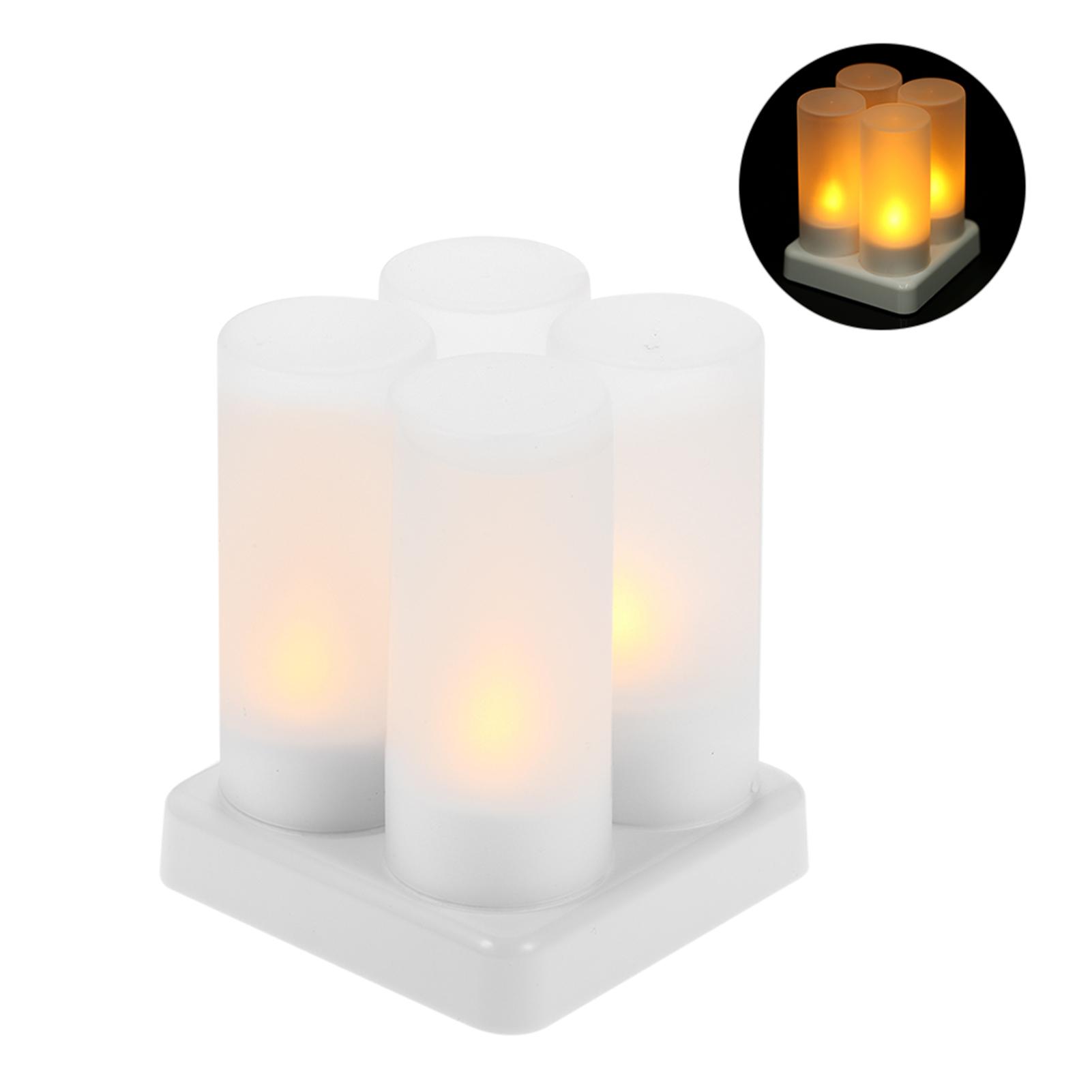 Set nến điện trang trí có phích cắm sạc