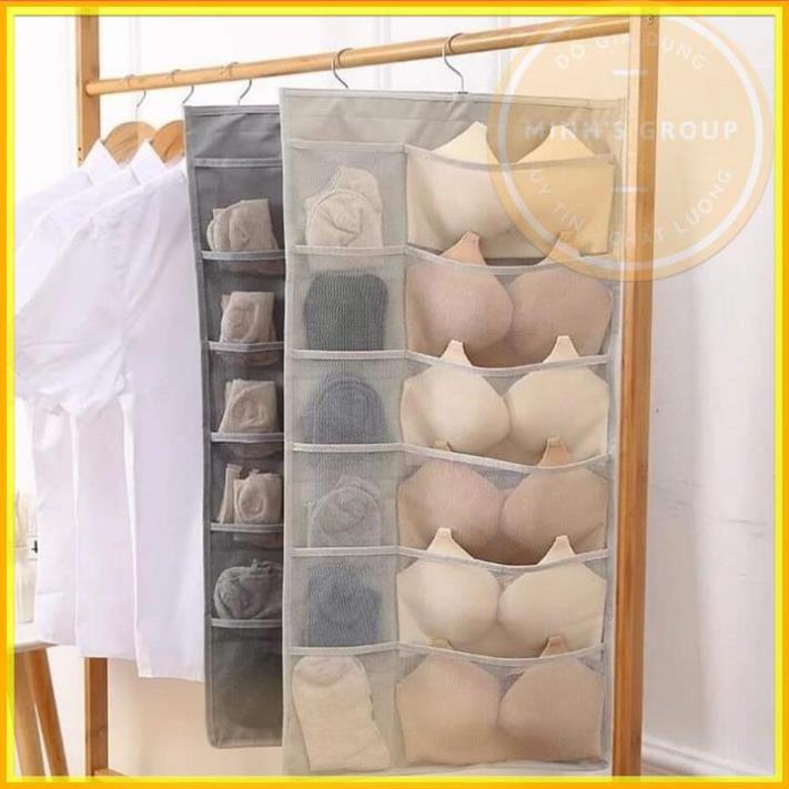 Túi Vải Đựng Đồ Lót, Tất v.v 30 Ngăn | Túi Treo Đựng Đồ Đa Năng - Siêu Tiện Lợi