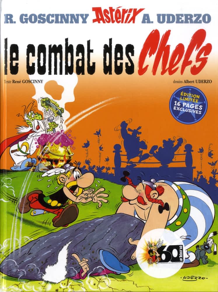 Truyện tranh tiếng Pháp: Astérix Tome 7 -  Le combat des chefs