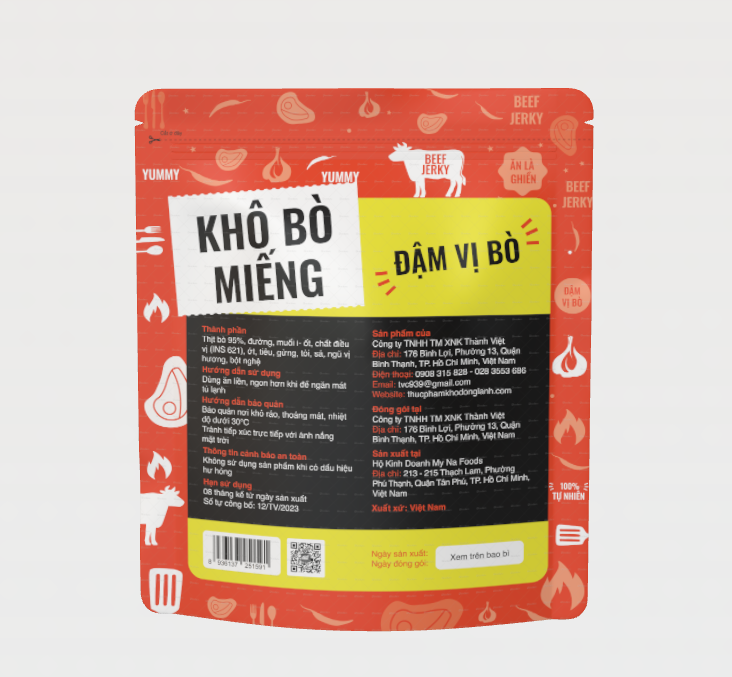 KHÔ BÒ MIẾNG 100 G