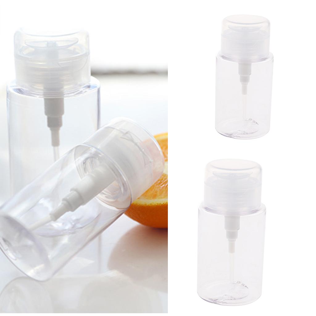 2Pcs Makeup Pump Bottle Container Cosmetic Cream Lotion Bottles 100ml