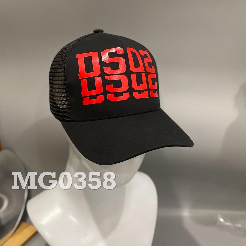 Nón Lưỡi Trai Nam Nữ Nón kết Lưới đẹp DSQ Unisex Logo Thêu Nổi Thiết Kế Thời TrangFreesizeMonoshop