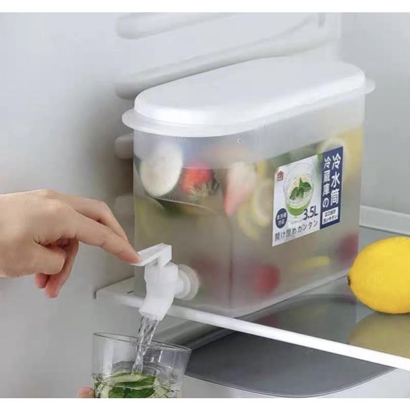 Bình nước 3.5l có vòi, bình nước có vòi để tủ lạnh tiện dụng cao cấp