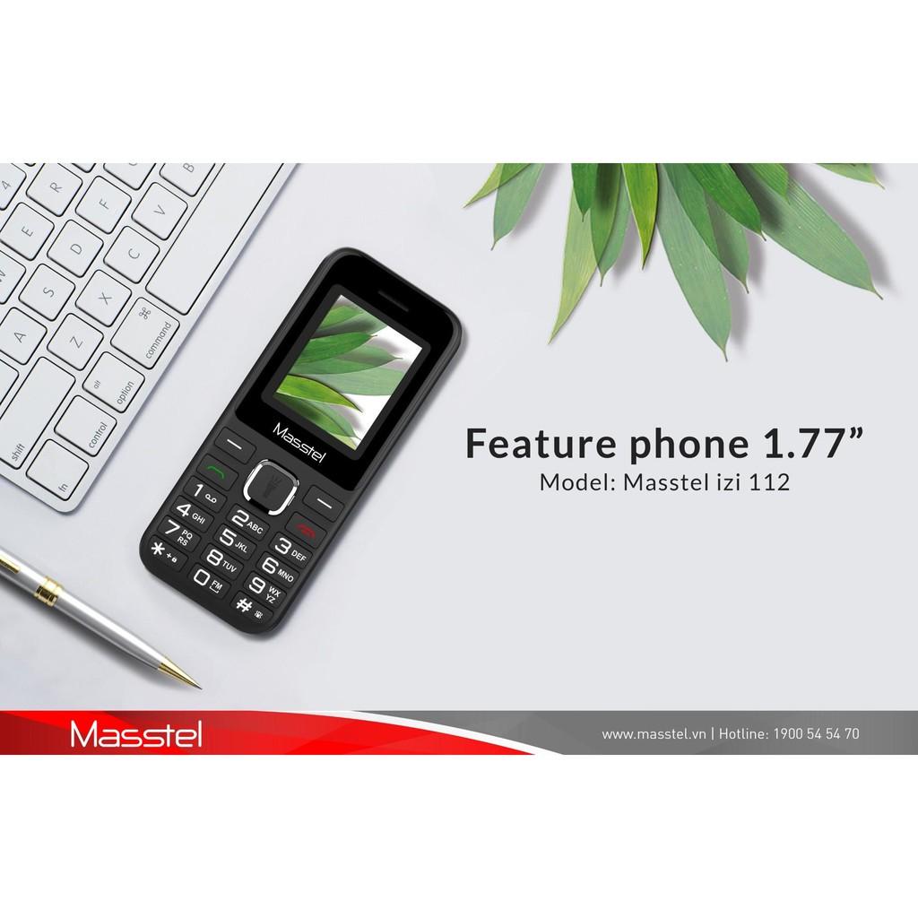 Điện thoại Masstel Izi 112 2 sim 2 sóng - Hàng chính hãng