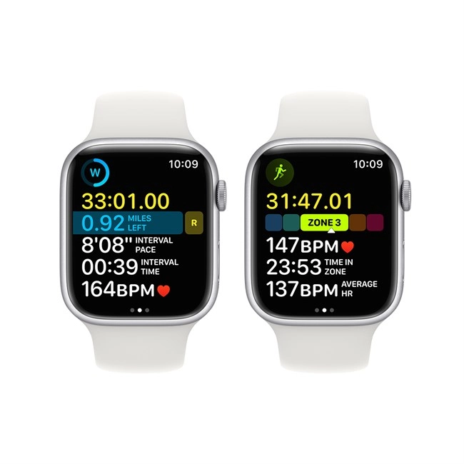 Apple Watch Series 8 GPS Sport Band (Viền Nhôm, Dây Cao Su)