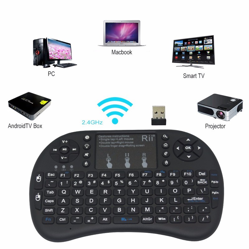 Android tivi box FPT Play Box plus 2019 điều khiển giọng nói tặng bàn phím kiêm chuột mini - Hàng Chính Hãng