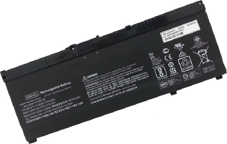 Pin dành cho Laptop HP Pavilion 15-cb Series, HP Pavilion 15-cb504TX, HP Pavilion 15-cb503TX - SR04XL