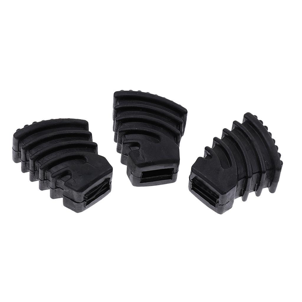 6pcs Drum Feet for Drum Set Cymbal Stand Percussion Instrument Accessories