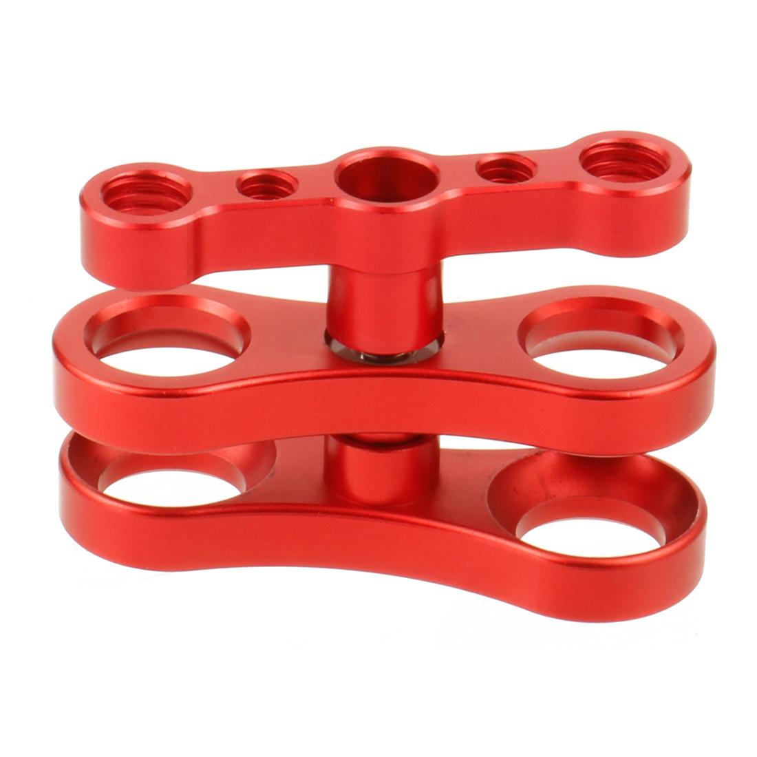 2pcs lặn 1 inch Kẹp bóng chống thả chân ba chân Chim clip 1/4 3/8 gắn cho GoPro 11 Insta360 x3 Chân đuốc nhẹ