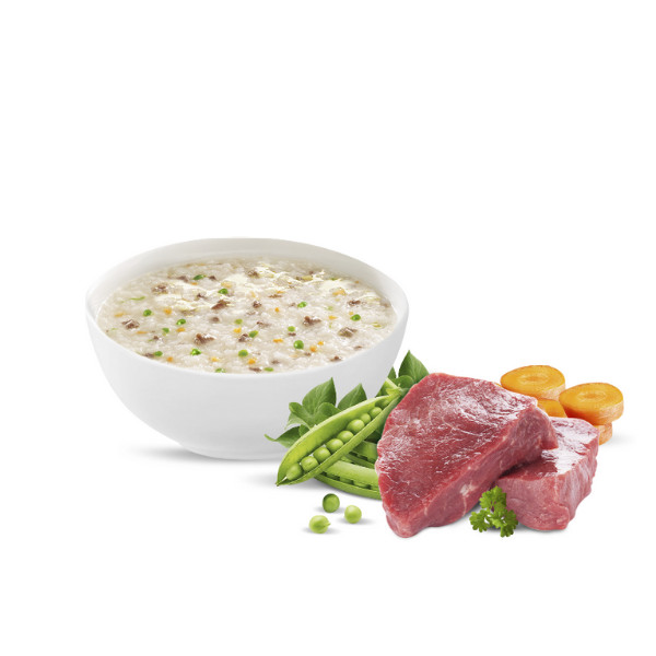 Lốc 6 (61) - Cháo Tươi Baby Sài Gòn Food 240g vị (gà, thịt bằm, bò, tôm, lươn, cá hồi)