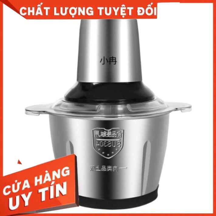 SIÊU SALE Máy Xay Thịt Cối Inox 4 Lưỡi Đa Năng, Dung Tích 2L,3L( Sẵn hàng )