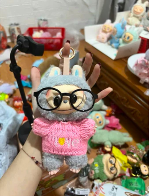 Áo cho Labubu - Áo Len Dệt Kim Dành Cho Búp Bê LBB V1 - V2, Thời Trang Cho Búp Bê Xinh