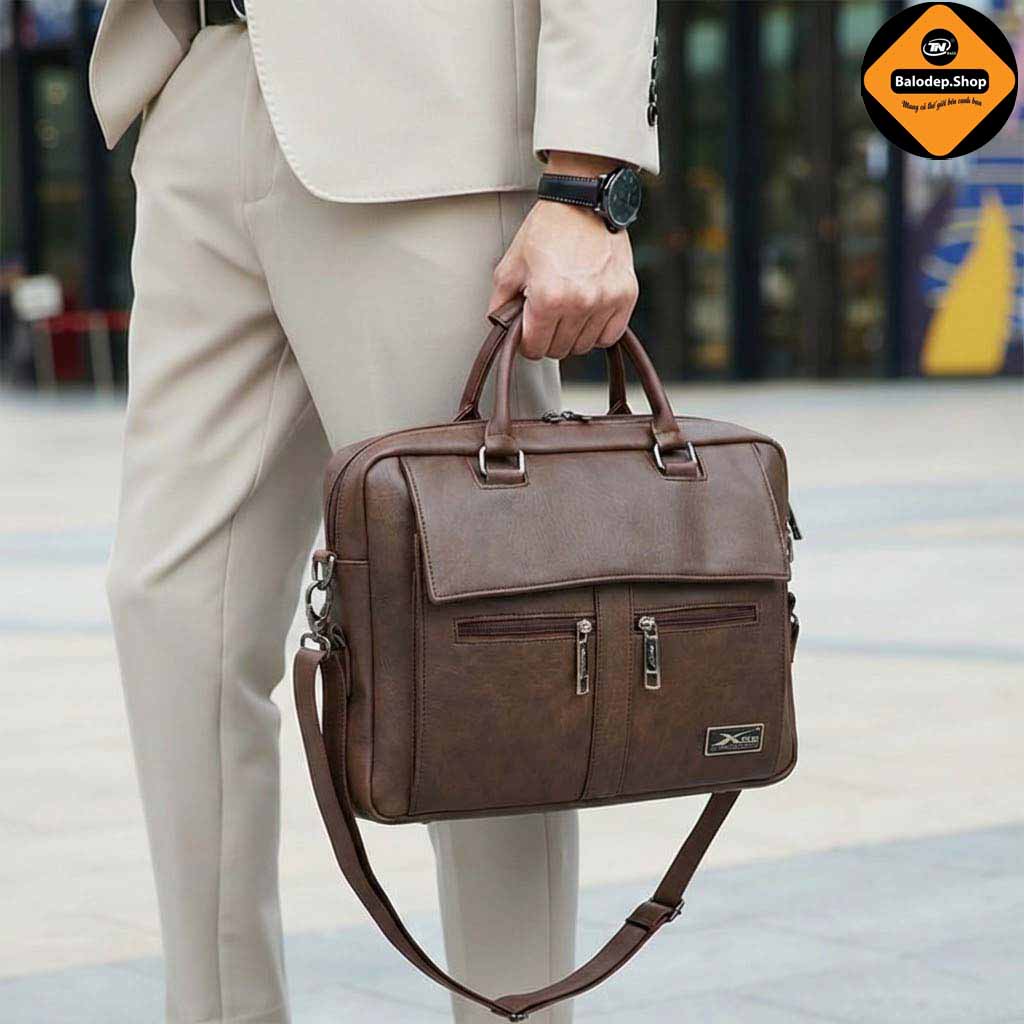 Cặp Công Sở Cao Cấp Xbags Lavish XB4301 – Cặp Laptop Da Sang Trọng, Chống Nước, Thiết Kế Hiện Đại Đẳng Cấp!