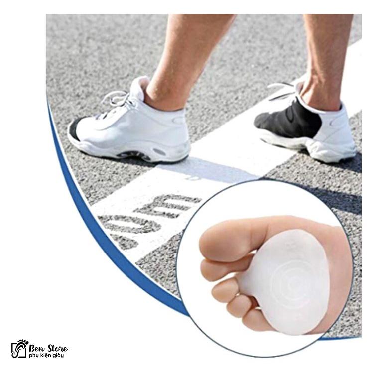 2 Miếng Đệm Silicone Chống Trượt Bảo Vệ Bàn Chân Trước Hỗ Trợ Vòm Bàn Chân #sil55