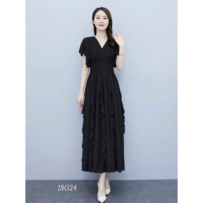 Đầm maxi voan chiffon