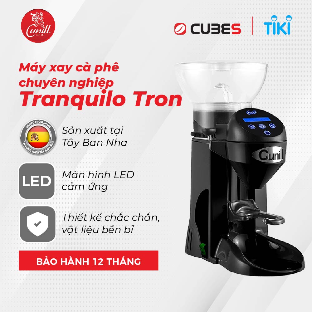 Máy xay cà phê Cunill Tranquilo Tron - Hàng nhập khẩu chính hãng từ Tây Ban Nha