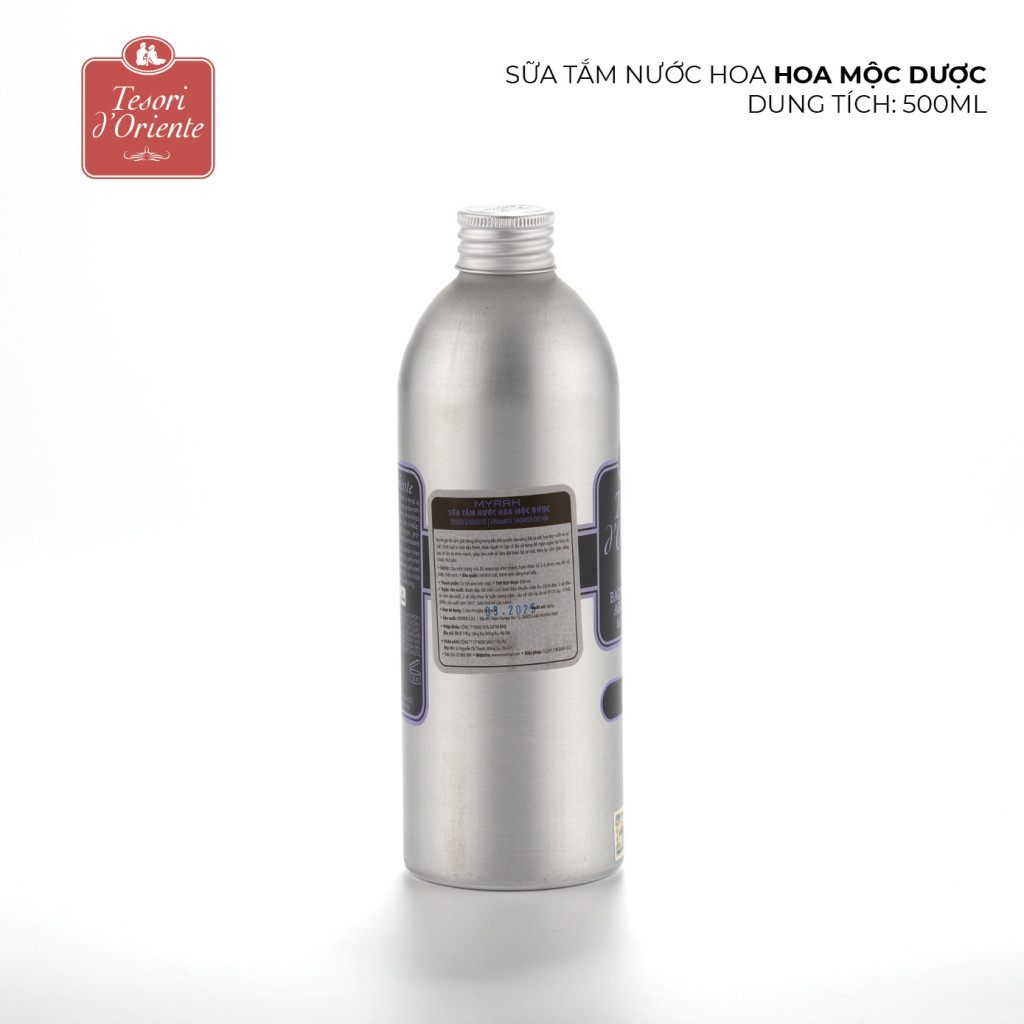 Sữa tắm hương nước hoa Ý Tesori d’Oriente mộc dược 500ml chính hãng