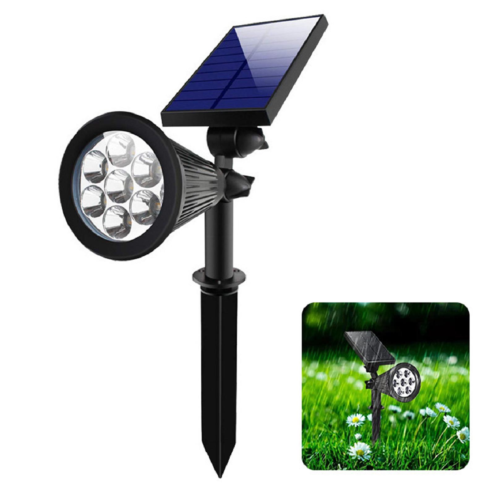 Đèn năng lượng mặt trời IP65 ngoài trời Chống thấm nước cho sân vườn