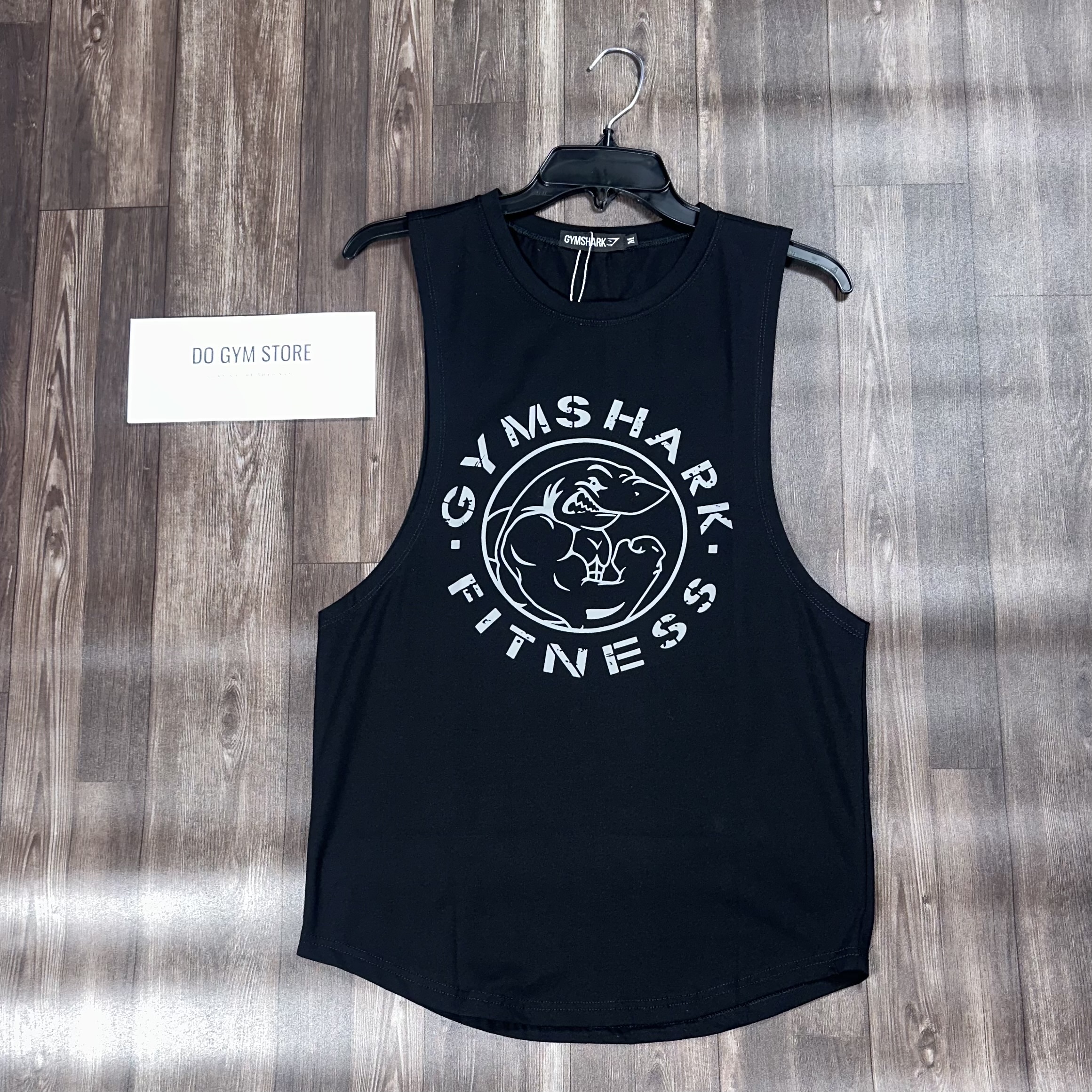 Áo tank top nam tập gym DO GYM SHOP chất thun thoáng mát khi chơi thể thao, mặc nhà